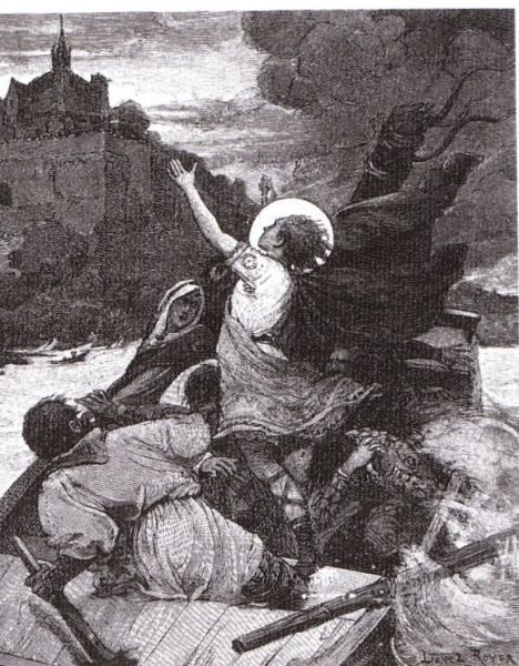Clarus stilt de storm Frankrijk