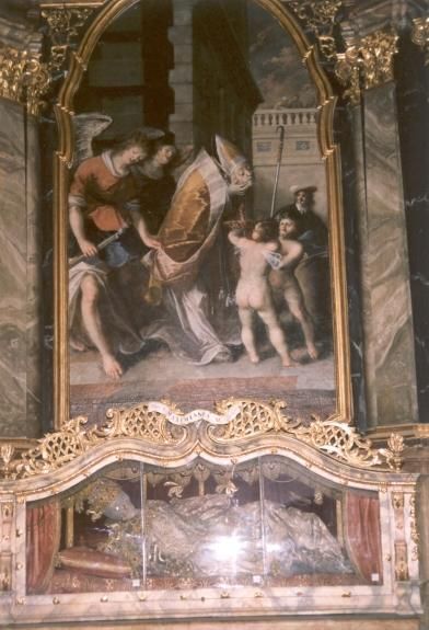 Schilderij Het betreft Maxianus.