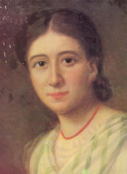 Portret van Pauline, rond 1830 Frankrijk