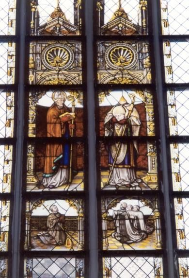 Links: Sulpitius Rechts: Dionysius.