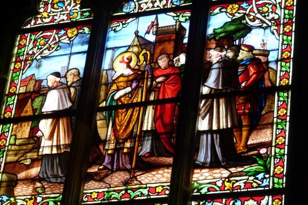 Johannes brengt relieken over Frankrijk, Montreuil, Chapelle St-Nicolas