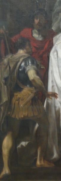 Papias en Maurus, soldaatmartelaren op een schilderij van Rubens met nog twee andere heiligen