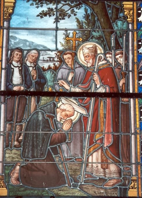 Ontmoeting tussen Gildas en de zwaargewonde Bieuzy.