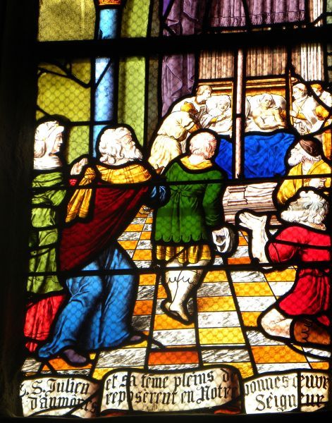 Julianus en zijn vrouw leiden een hospitaal.