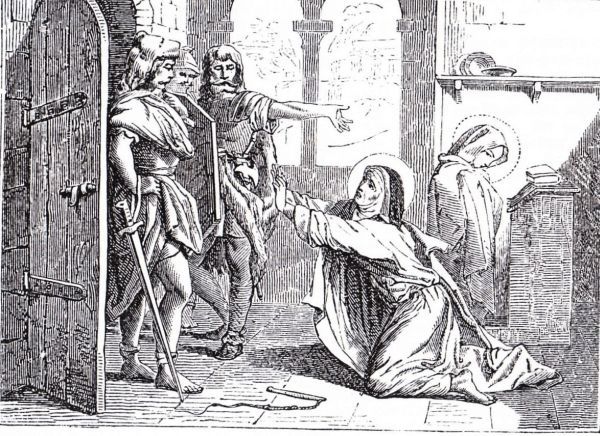 Marcella probeert de woeste Goten te vermurwen. Nederland