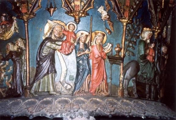 Opdracht van Jezus in de tempel.