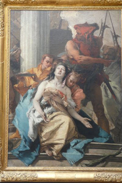 Agatha gefolterd.