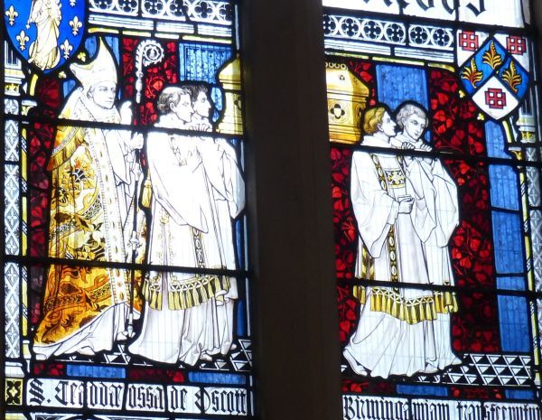 Plechtige overbrenging (translatie) van St Chad's relieken naar de nieuwe kathedraal in Birmingham