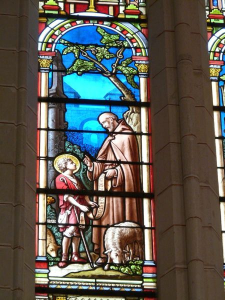 Frankrijk, Bretagne, St-Lumine, Eglise St-Léobin.