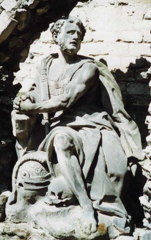 Steensculptuur. België, Antwerpen, St. Paulus kerk(?).