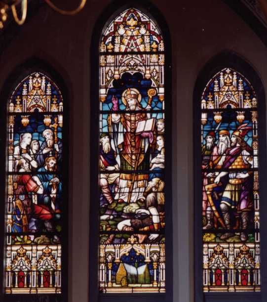 Glasschilderkunst. Engeland, ?, kerk.