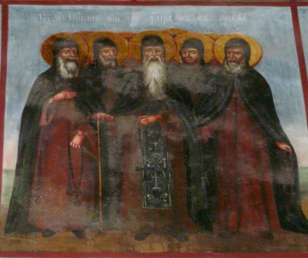 Nicon met 4 van zijn gezellen.
