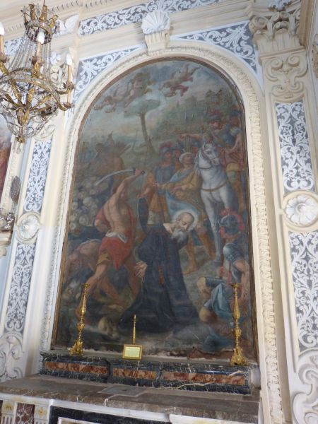 Martelaarschap van Nicon en zijn 199 gezellen. Ca 1650(?), schilderij
