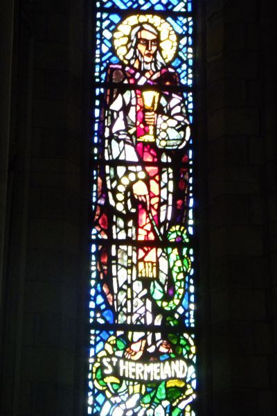 na 1951, glasschilderkunst.