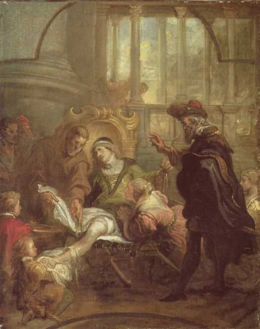 Genezing van Giovanni di Caratello.