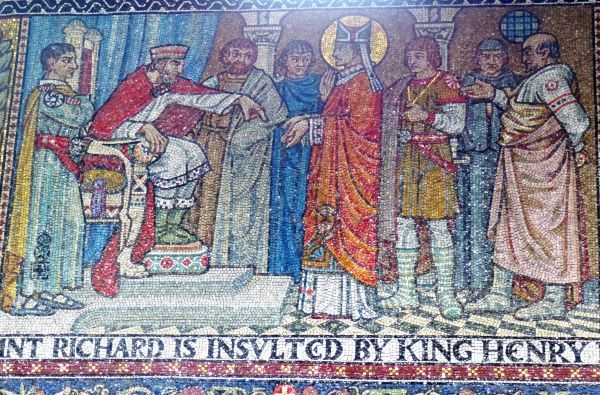 Richard in conflict met koning Hendrik iii