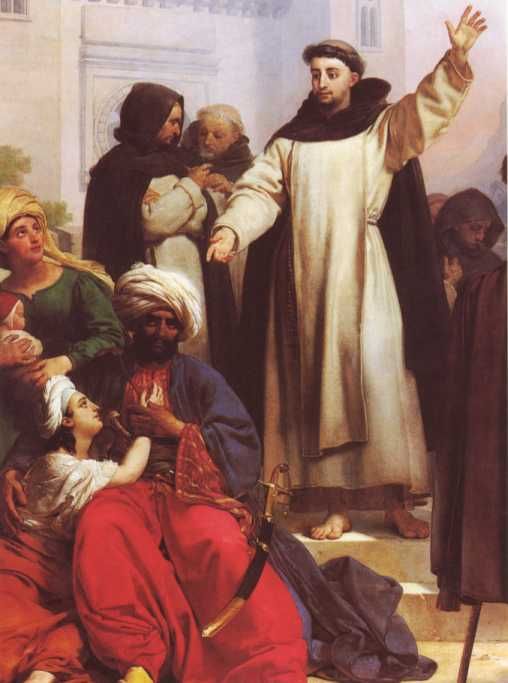Vincentius preekt in Vannes.