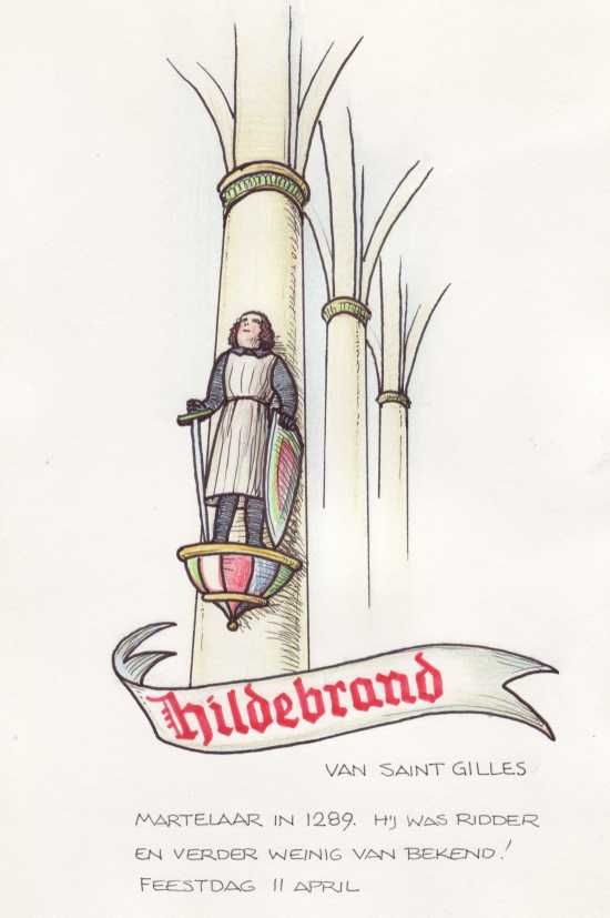 Stefanus van St-Gilles met Hildebrand