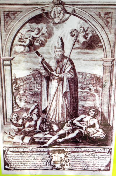 Sint Turibius met kruisreliek