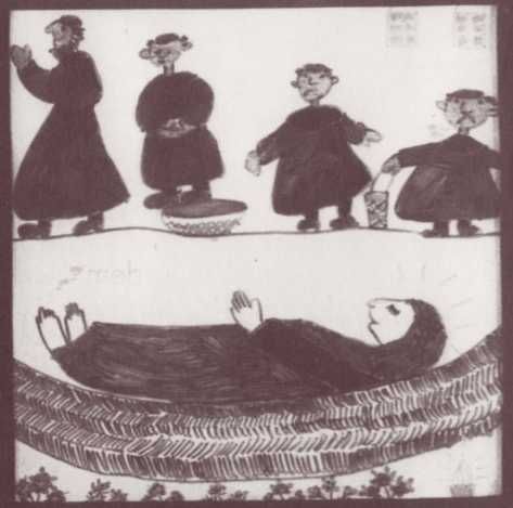 Huitsland. [in: Lotte E. sturm:'Der Fetzer. Geschichten von Heiligen, Helden und Halunken vom Niederrhein'. Sagenhafte Vergangenheit Bd 2; Aachen, Alano, 1985 ISBN 3-924007-11-X]. Dood van Hildegonda (alias Jozef).
