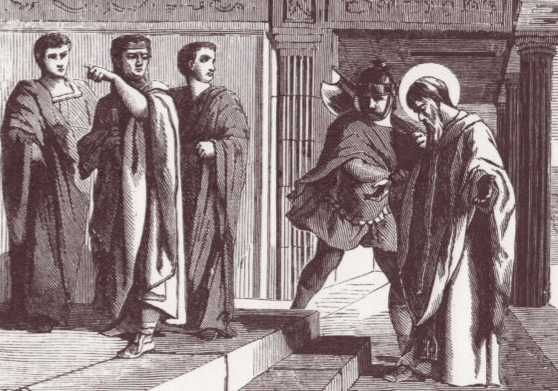 Illustratie. De heilige Marcellinus, paus en martelaar. Zelfde afbeelding als bij H.Cletus.