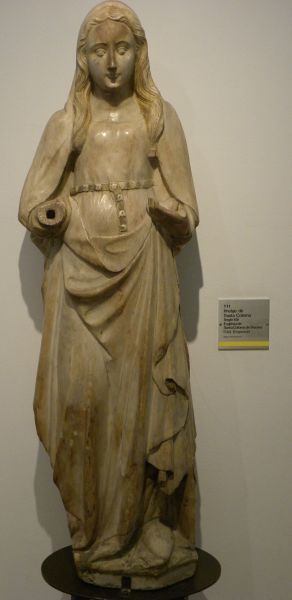 Columba. 15e eeuw, paneelschildering.