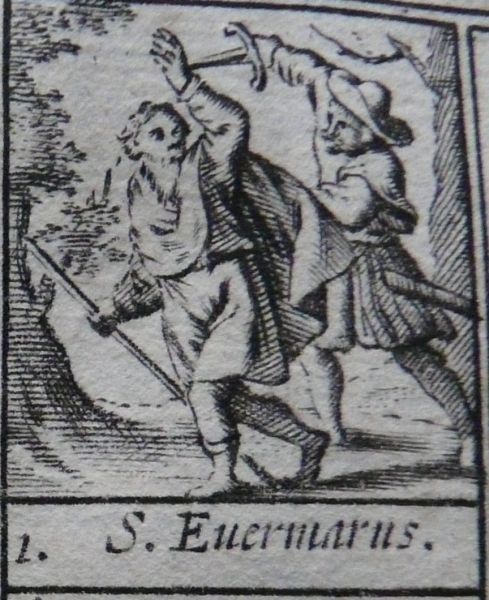 Evermarus van Rutten met 7 gezellen