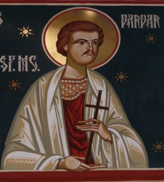 Barbarus van Constantinopel met Alexander en Coluthus