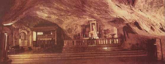 De grot op de Monte Gargano: de 'hemelse basiliek'.