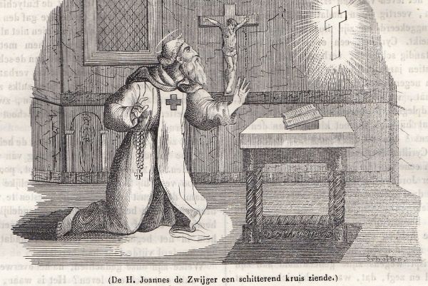 Johannes in gebed