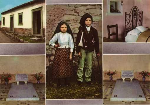 Aandenken aan Francisco en Jacinta.