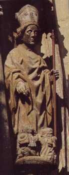 Steensculptuur.
