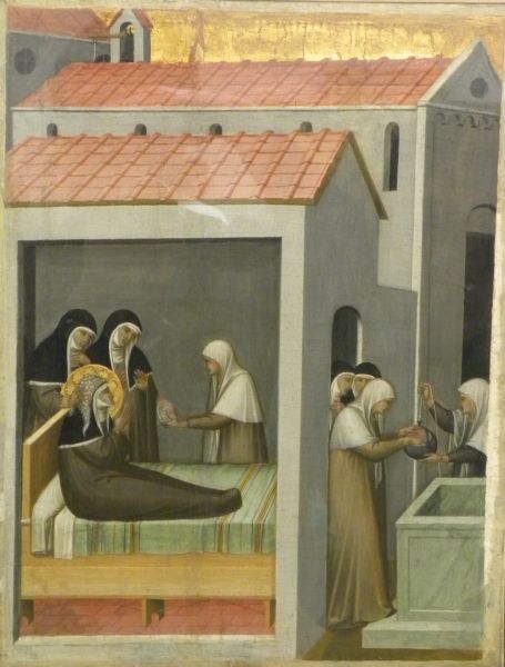 IJswonder van Humiltà. vóór 1348, Pietro Lorenzetti, paneelschildering.