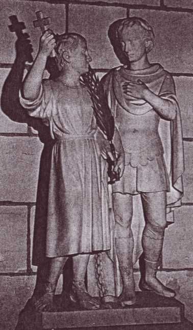 Donatianus met zijn broer Rogatianus.