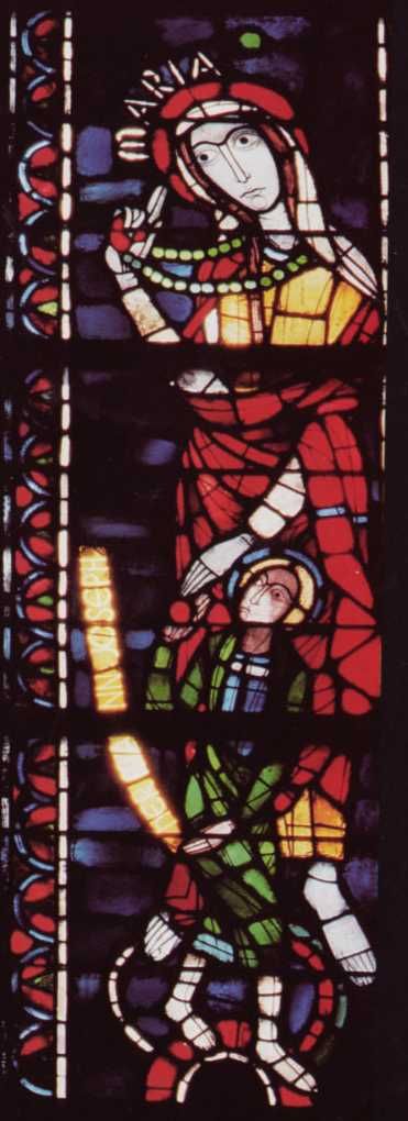 Glasschilderkunst.