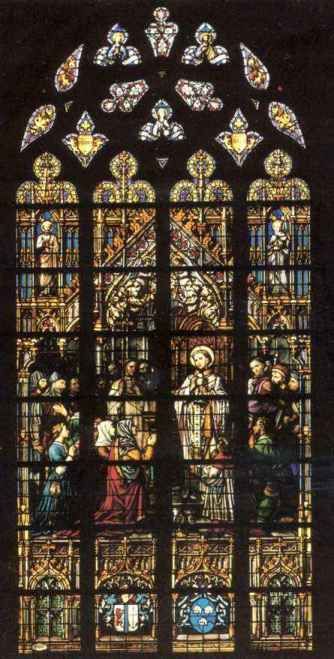 Norbertus met het heilig sacrament bij Antwerpen.