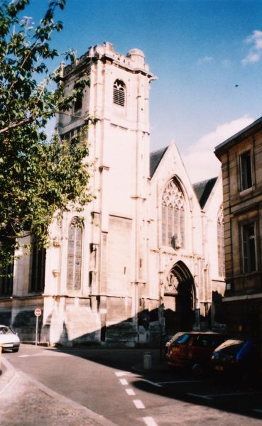 Kerk van St Godard aan de Place St-Godard te Rouen, Frankrijk