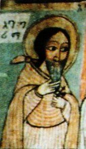 Ethiopië. De monnik Garuma.