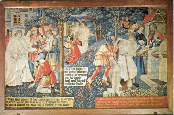 Scenes uit het leven van Gervasius en Protasius.