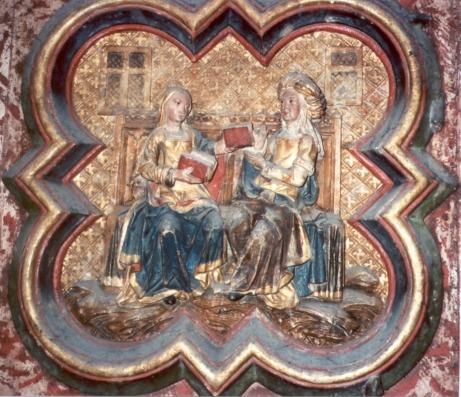 Maria bleef drie maanden bij Elisabeth (Lukas 1, 56).