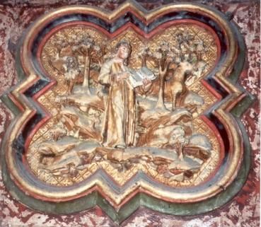 Johannes in de woestijn (Lukas 1, 80).