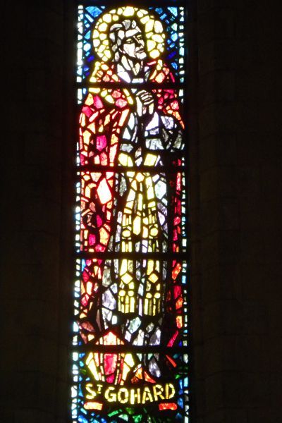 na 1951, glasschilderkunst.