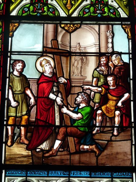 Ireneus veroordeeld tot de marteldood.