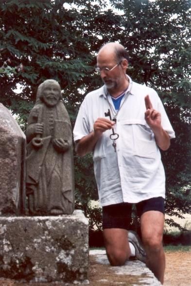 Petrus met zijn broier Andreas.