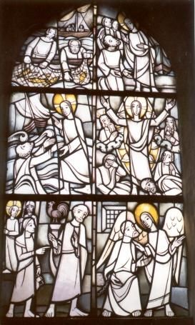 Glasschilderkunst.