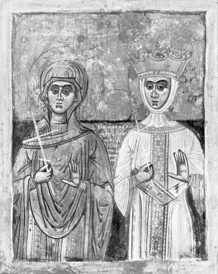 Links Petka (= Paresceva), rechts Cyriakè .