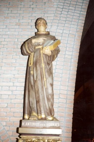 Nederland , Brielle, Bedevaartskerk Antonius van Hoornaer, één van de Negentien Martelaren van Gorkum.