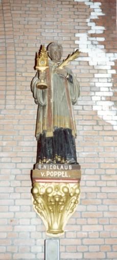 Nederland , Brielle, Bedevaartskerk Claes van Poppel, één van de Negentien Martelaren van Gorkum.