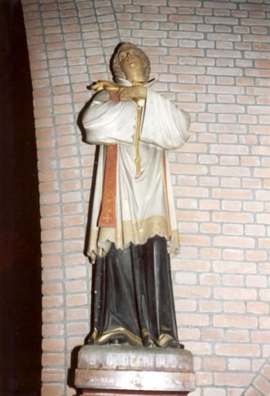 Nederland , Brielle, Bedevaartskerk Govaert van Duynen, één van de Negentien Martelaren van Gorkum.