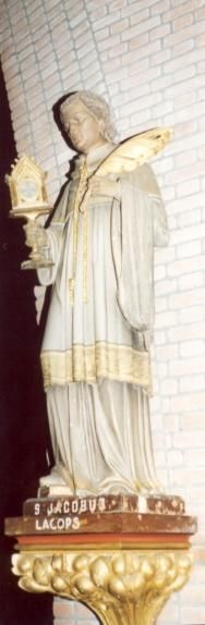 Nederland , Brielle, Bedevaartskerk Jacques Lacops, één van de Negentien Martelaren van Gorkum.